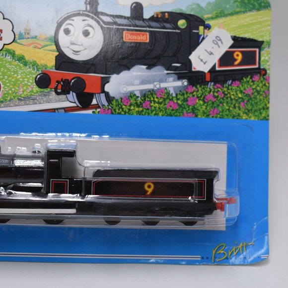 Donald No. 9 - Thomas the Tank Engine & Friends Ertl Collection Diecast 1993 - Picture 6 of 12